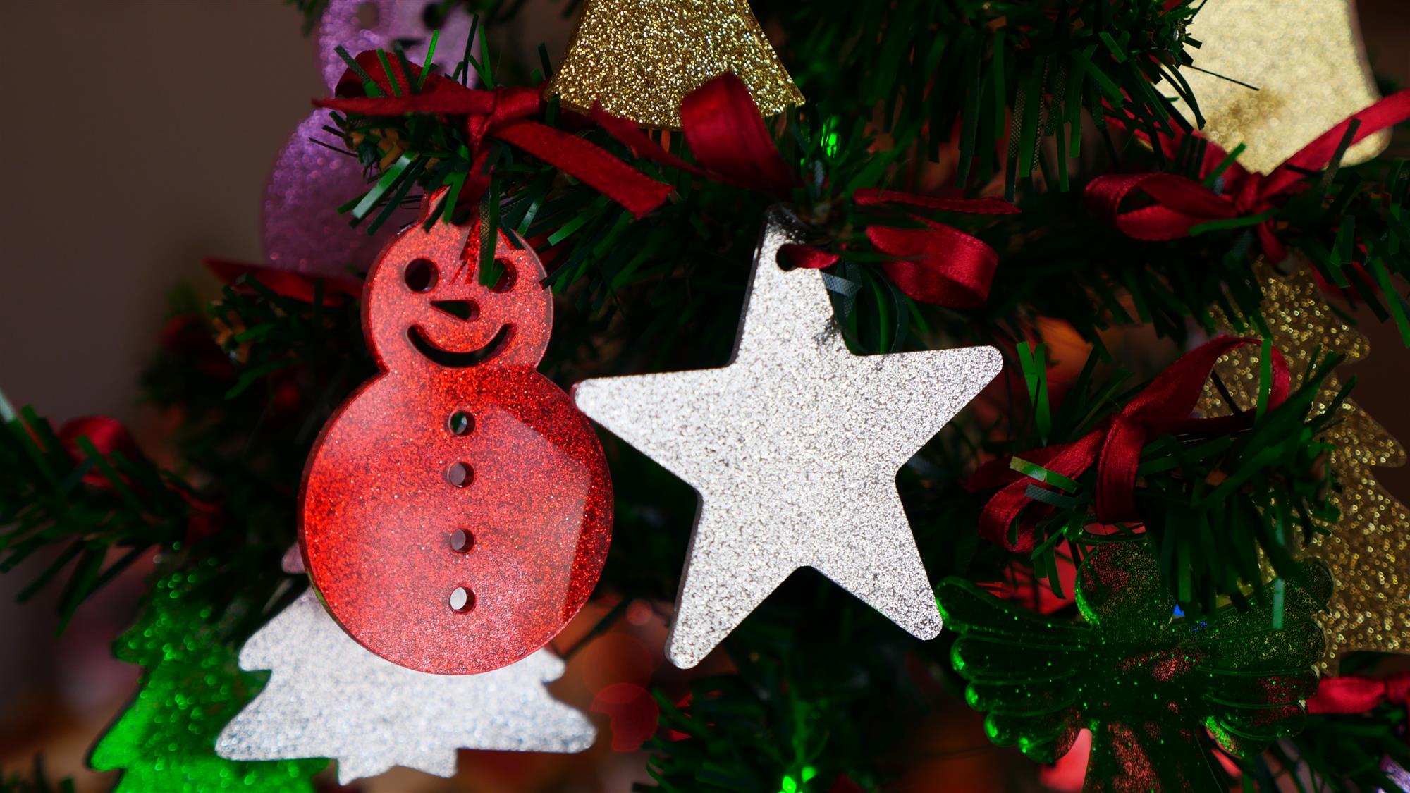 Kit decori glitterati | Christmas